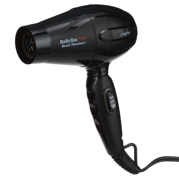 CONAIR BABNT5510 BLACK HAIR DRYER BAMBINO BABYLISS PRO NANO
