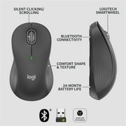 Logitech Signature M550 L Wireless Mouse, Graphite 910-006591