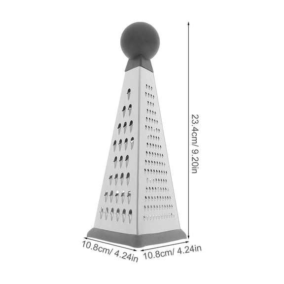 ELAYARD Multifunction Stainless Steel Kitchen Grater with Handle for Cheese Fruits Vegetables