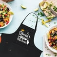 thumbnail image 6 of Funny Cooking Aprons for Women, Queen of the Kitchen Apron for Baking Grilling BBQ, Gifts for Mom Wife Sister Chef, 6 of 6