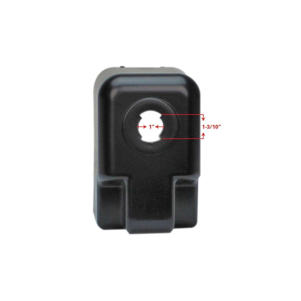 Black Quick Products JQ-RHB Replacement Plastic Cover for Electric Tongue Jack 