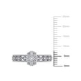thumbnail image 2 of Everly Women's Diamond 10K White Gold Engagement Ring, 2 of 7