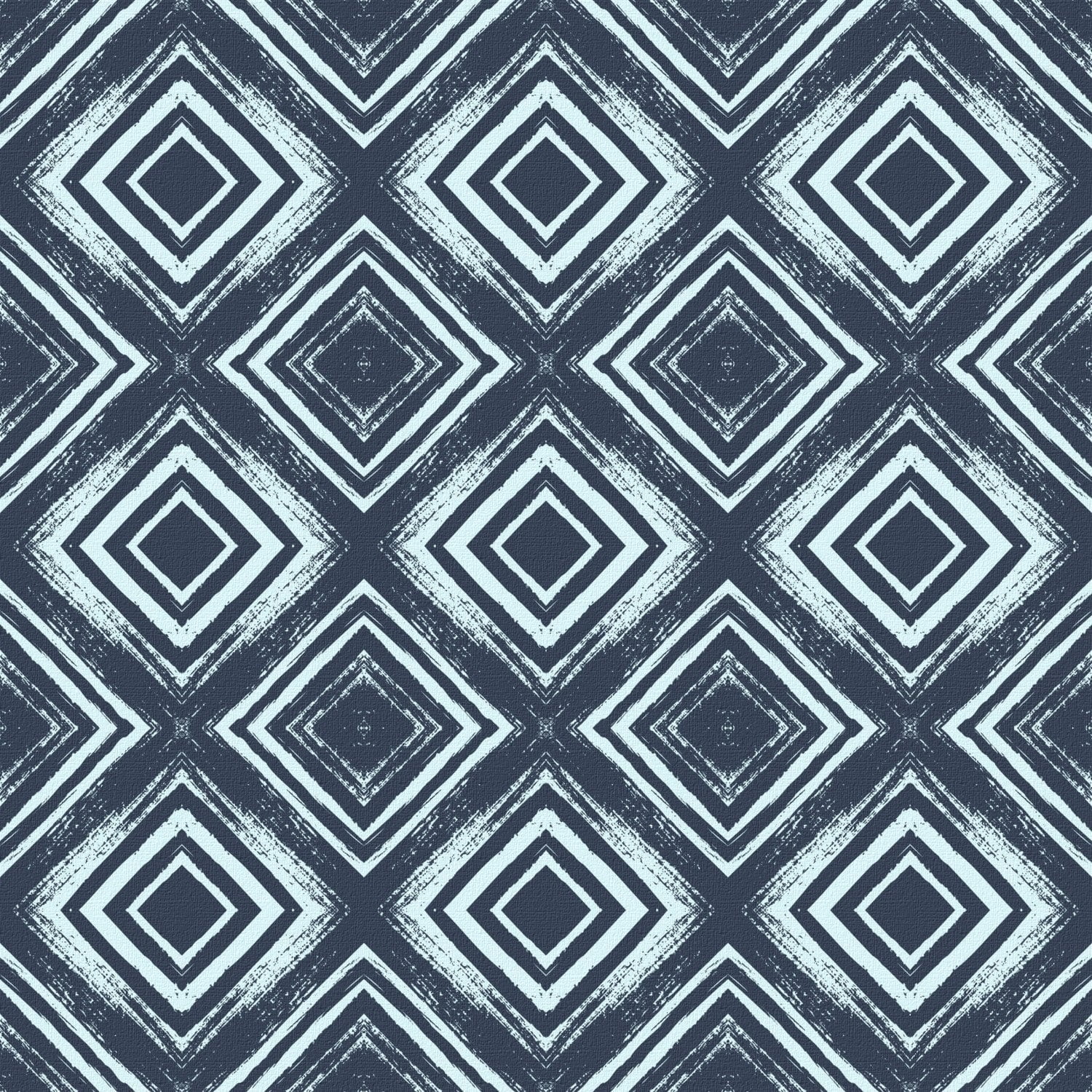 "Square Pattern" Painting Print on Wrapped Canvas