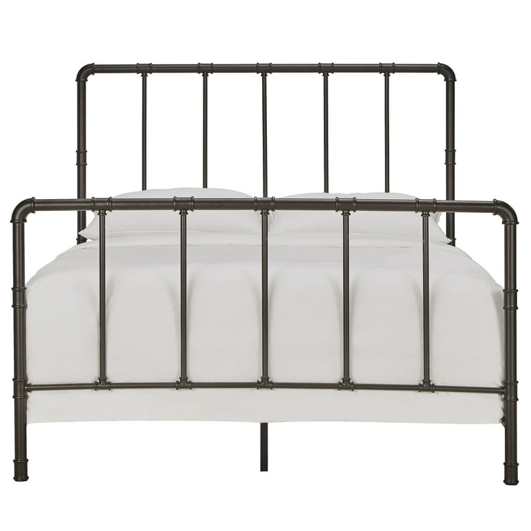 Industrial pipe bed frame full discount