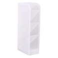 thumbnail image 3 of YAOMOBB Storage Makeup Storage Rack Large Capacity Desk Holder Standing Four Grids Stationery Organization Smooth Edge School, 3 of 6