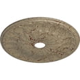 thumbnail image 3 of Ekena Millwork 26 3/4"OD x 3 5/8"ID x 1 3/8"P Elsinore Ceiling Medallion (Fits Canopies up to 3 5/8"), Hand-Painted Gobi Desert Crackle, 3 of 6