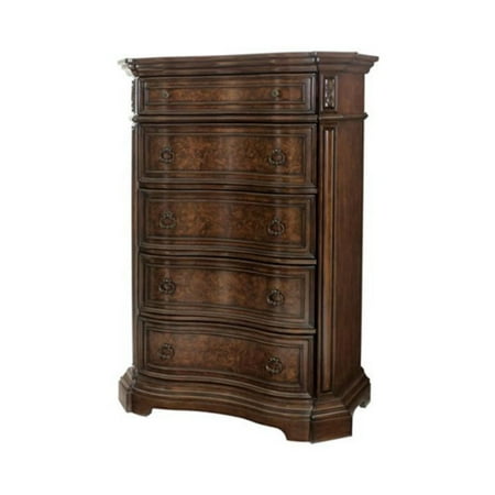 Meridian Cherry - Edington 5 Drawer Chest - European Cherry