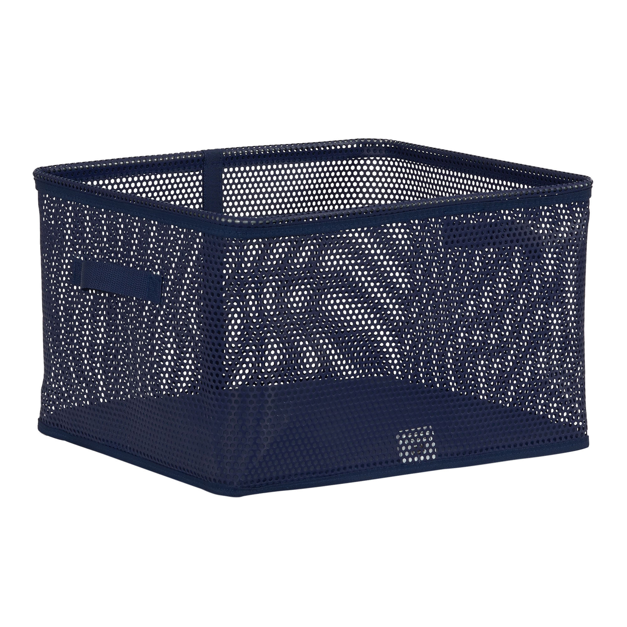 Household Essentials EVA Mesh Large Storage Basket, Navy