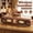 Wooden Style, variant on Wood Grain Desktop Bluetooth 5.1 Speaker 3D Stereo Subwoofer FM TF AUX U Disk 2000mAh Battery Hands Free Call for TV Laptop Phone Gift