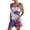 Z15 White, variant on Womens 4th of July Overalls Shorts Romper American flag Print Festival Jumpsuits Work Bibs Coveralls Gifts for Women Red S