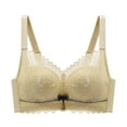 thumbnail image 2 of Lenpel Women's Lace Push up Bras No Underwire Support Lifting Full Coverage Bralettes Comfortable Everyday Bras, 2 of 5