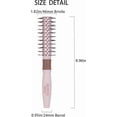 thumbnail image 3 of SHILIU-Argan Oil Infused Vented Round Brush, Fast Dry Round Brush, 24mm, All Hair Types, 3 of 4