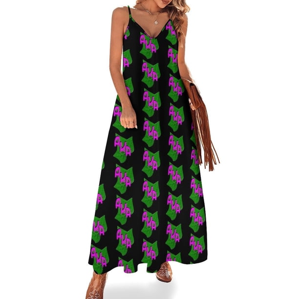 Vestido sin mangas Operation Ivy Vestido de noche para mujer Vestido de verano Vestidos de fiesta