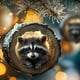thumbnail image 5 of Christmas Animalss Ornaments Owls Raccoons Christmas Decorations Christmas Tree Pendants 2D Flat Printing Acrylic Small Pendants, 5 of 5