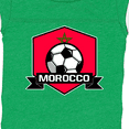 thumbnail image 4 of Inktastic Soccer Morocco Flag Banner Boys or Girls Baby Bodysuit, 4 of 5