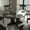 Black, variant on Kevinplus Dining Table Table Top with Removable Leaf Trestle X Shaped Base for Farmhouse Kitchen, Black,59x43 Inch