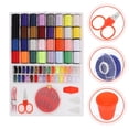 thumbnail image 3 of KAKOWELY 1 Set of Portable Sewing Tool Kit Practical Sewing Thread Kit Convenient Sewing Kit,1.1"X0.71"X0.71", 3 of 5