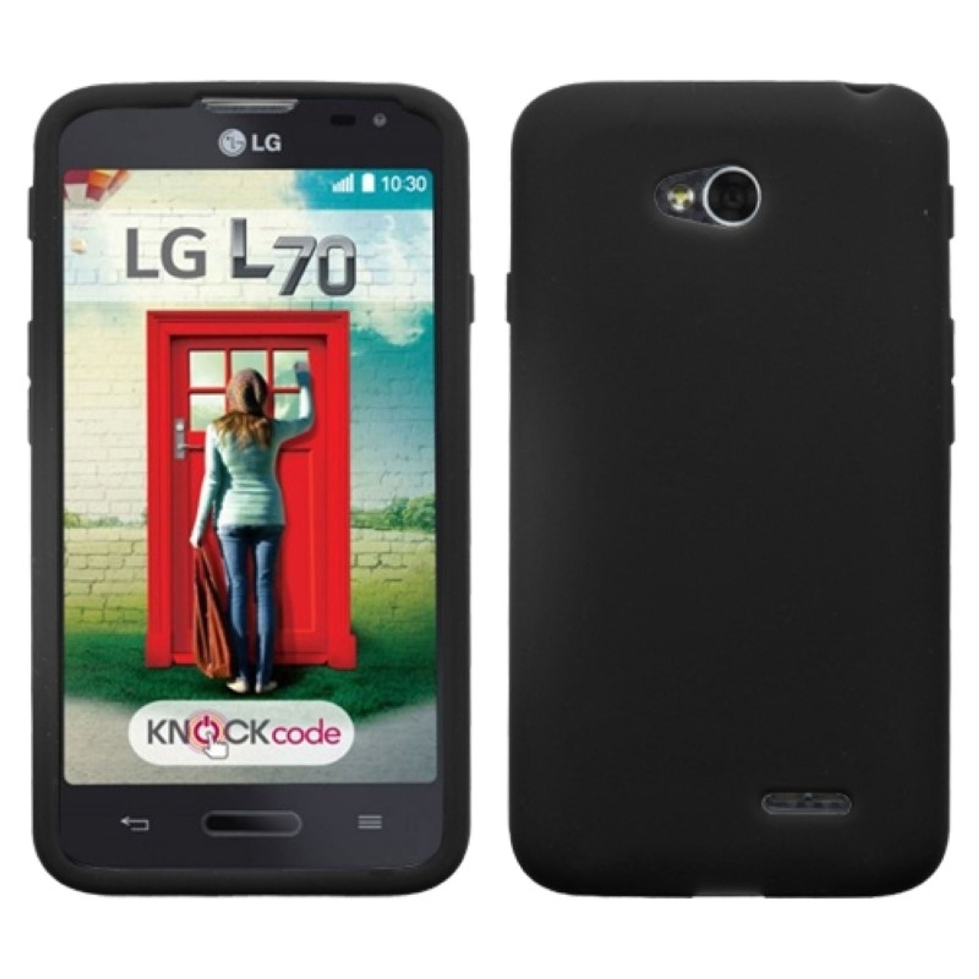 Lg Optimus L70 Phone Case Lg Optimus L70 Case By Insten Gel Rubber Case For Lg Optimus Exceed 2 Vs450pp Verizon Optimus L70 Case Cover Walmart Canada