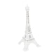 thumbnail image 3 of Plastic Mini Paris Eiffel Tower Figurine Statue Model Desk Decor 13cm White, 3 of 6