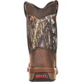 thumbnail image 4 of Bota Wellington ROCKY para niños Aztec Mossy Oak Break Up Sz 7 (M), 4 of 7