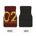 thumbnail image 2 of Vsdgher 2025 New Year 4 Car Foot Mat Set of 4 Pieces Universal Floor Liner Car Accessories Fits Most Cars, Trucks, Vans, sedans, SUV, 2 of 7