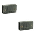 thumbnail image 1 of Sonducket Bolsa de almacenamiento plegable para botellas de especias, tarro para condimentos, pícnic portátil, barbacoa, senderismo, ejercito verde 2piezas, 1 of 6