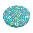 thumbnail image 6 of Uemuo Donut Pattern Round Bar Stool Seat Covers Washable Stool Cushion Slipcover Elastic Bar Chair Covers-, 6 of 7