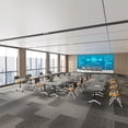 thumbnail image 4 of Conference Table with Wheels, Flip Top Rolling Training Table for Office & Meeting Room, Space-Saving Design, Multiple Sizes & Packs, 4 of 7