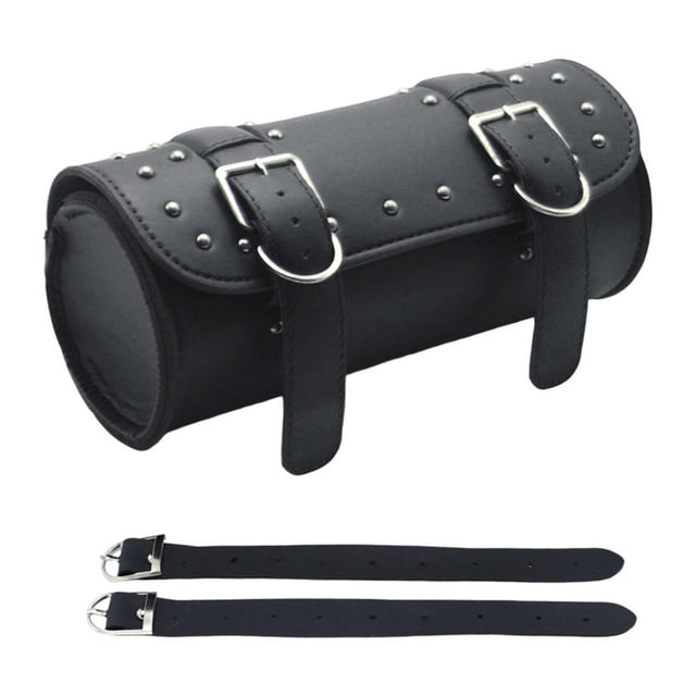 Miulika Motorcycle Tool Bag Cycling Accessory Small for Bicycle Luggage Bag Side Bag Black