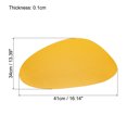 thumbnail image 5 of Unique Bargains Faux Leather Placemats Set 8pcs, Dining Table Mats Heat Resistant Kitchen Place Mats-Yellow+Green, 5 of 6