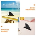 thumbnail image 3 of HONITANO 4Pcs Paddle Board Fin Black Replacement Set with Detachable Design for Stable Paddleboard Tracking, 3 of 8
