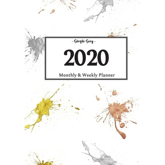 2020 Planner Weekly and Monthly: On-The-Go Planner - Jan 1, 2020 to Dec 31, 2020: Weekly & Monthly Planner + Calendar Views - Productivity Planner - S
