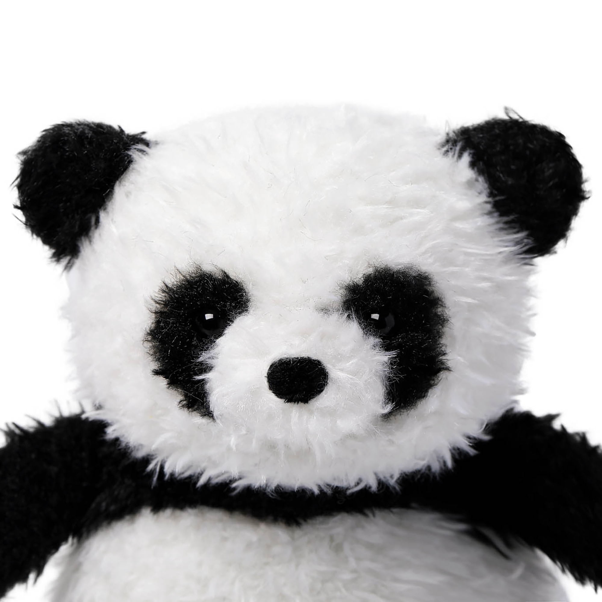 McHugs: Kindergarten Series - Rock & Roll Panda - 7" Black-White Stuffed Animal Plush, Soft Weighted Cuddle Toy, Cozy Play Companion, Baby-Toddler-Kid