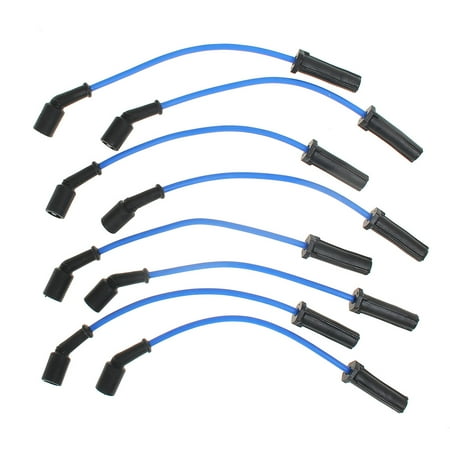- 8x 9748HH Ignition Spark Plug Wire Coil Lead Set For GMC Cadillac Chevrolet Car