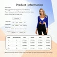 thumbnail image 7 of Kaerm Women's Long Sleeve Shawl Crop Top Self Tie Belly Latin Dance Tops Blouse Cover up Hot Pink XL, 7 of 7
