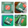 thumbnail image 3 of Miangastore Poker Table Cover Card Games Table Cover Board Games Slipping Resistant Mat, 3 of 9