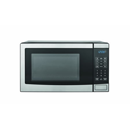 Mainstays 0 7 Cu Ft Microwave Oven Stainless Steel Mainstays 0 7 Cu Ft Microwave Oven Stainless Steel