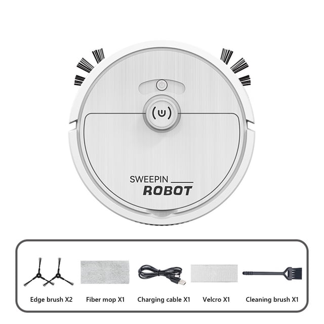 YANGHONGY Sweeping Robot USB Charging Sweeping Mopping Suction Three In One Vacuum Cleaner Household Gifts Small Appliances