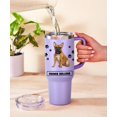 thumbnail image 5 of French Bulldog Gift for Dog Owner,40oz French Bulldog Tumbler with Handle Insulated Reusable Stainless Steel Travel Water Bottle (Color 4), 5 of 6