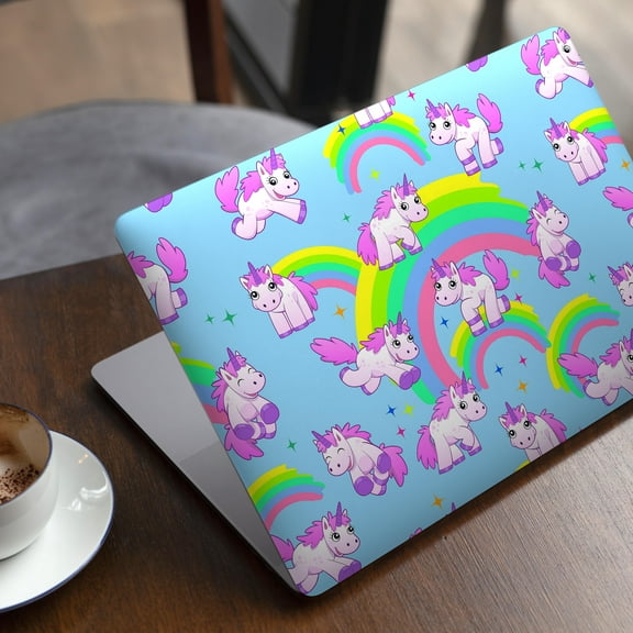 DesignSkinz Magical Cartoon Unicorns Full-Body Skin Decal Wrap Cover for MacBook 12" Retina (A1534)