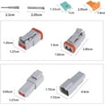 thumbnail image 2 of E-TING 10 Kit 2 Pin Way DT04-2P DT04-2S Waterproof Connector 13 Amps Continuous 14-22 AWG DT Series Connector, 2 of 2