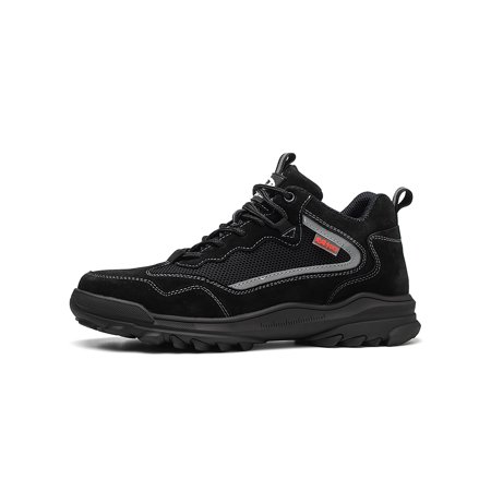 

Fangasis Mens Non-Slip Lace Up Hiking Shoe Industrial Comfortable Insulation Ankle Boots Breathable Lightweight Puncture-proof Sneakers