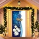 thumbnail image 1 of Christmas Elastic Cloth Door Stickers Decorative Hanging Cloth Holiday Party Layout Background Cloth Room Door Matchinging Tapestry Cloth, 1 of 6
