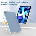 thumbnail image 4 of Aioneus iPad Case for iPad (A16) 11th Generation 11 Inch (2025), iPad 10th Generation 10.9 Inch (2022), with Auto Wake/Sleep, Tri-fold Stand Smart Case, Light Blue, 4 of 8