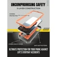 thumbnail image 3 of Compatible avec Étui iPhone 13 Pro - [jusqu'à 21 Pieds Antichoc] - Couverture Robuste de Qualité Militaire, 3 of 5
