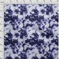 thumbnail image 4 of oneOone Polyester Spandex Navy Blue Fabric Asian Tie & Dye Fabric For Sewing Printed Craft Fabric By The Yard 56 Inch Wide, 4 of 4