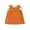 Orange, variant on Miaouyo Toddler Girl Halloween Corduroy Dress with Bow Embroidered Sleeveless Dress