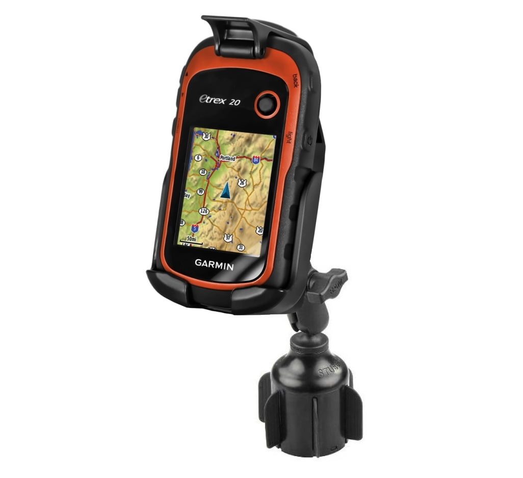 Tredive konvertering acceptere RAM Stubby Cup Holder Vehicle Mount for Garmin eTrex 10 20 20x 22x 30 30x  32x - Walmart.com