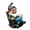 A, variant on sunsanly Rocking Chair Gnome Figurine Resin Holding Coffee Dwarf Elf Statue Sculpture Indoor Outdoor Garden Patio Yard Lawn Decoration Ornament