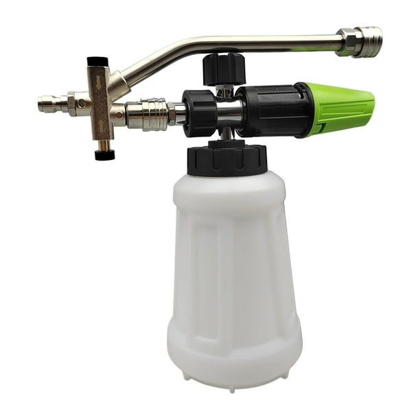 Accesorio de doble punta para pulverizador de espuma shamjiam Boquilla verde